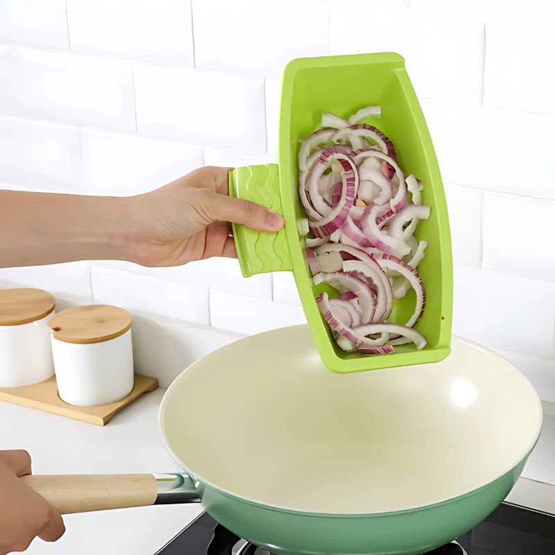 Kitchen Drain Cutting Board – Chop & Rinse in One Easy Step