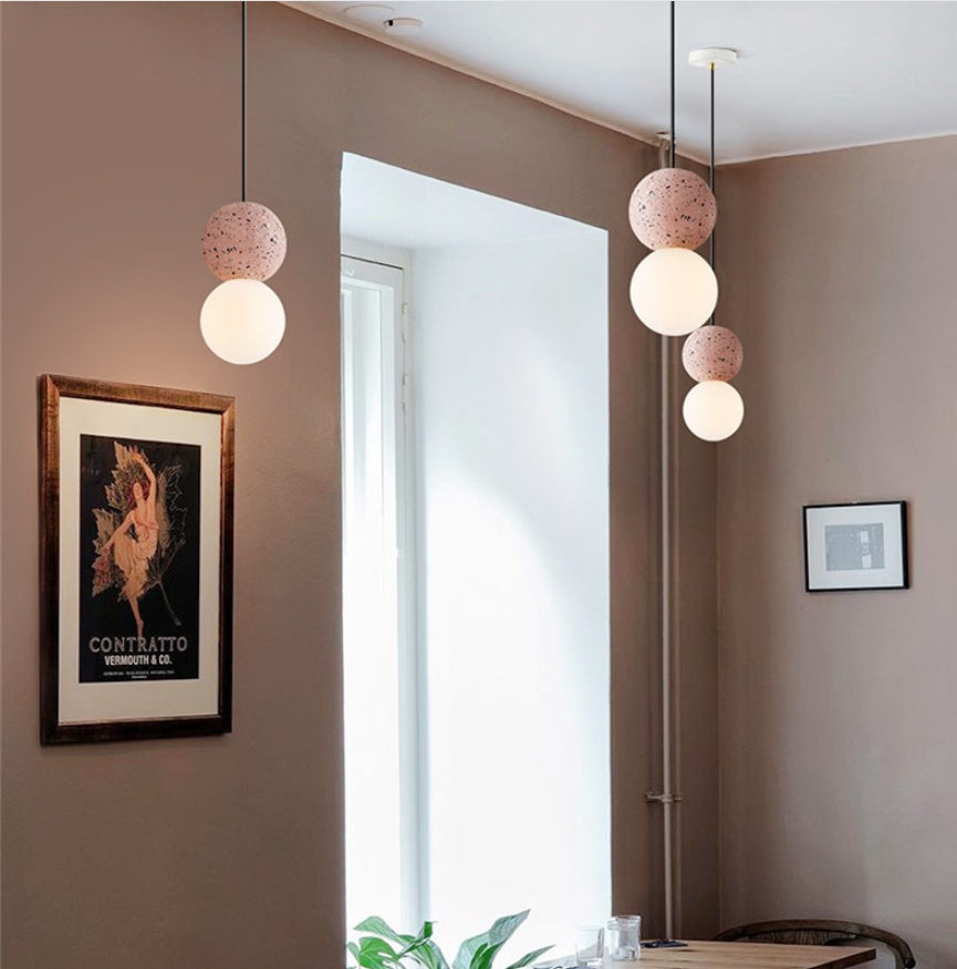 Stylish kitchen chandelier