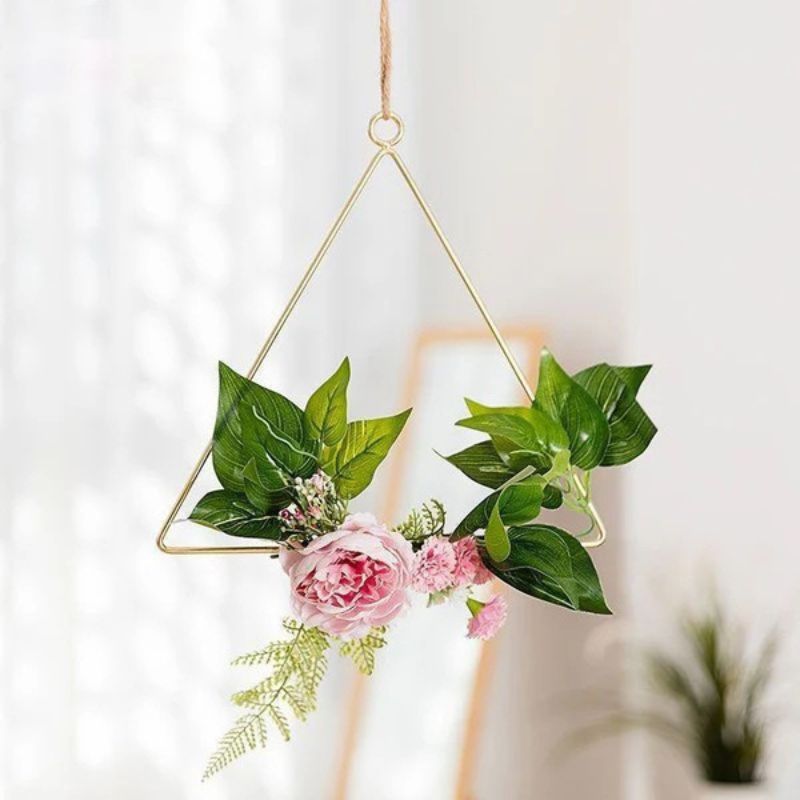 Metal Hoop Wreath – Modern, Versatile Wall Decor