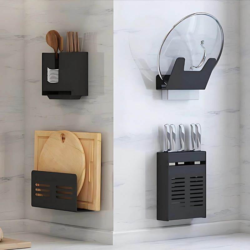 Minimalist Kitchen Wall Shelf – Space Saving Storage Rack