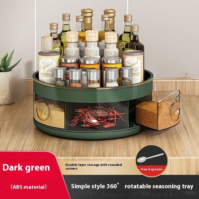spice rack with spoons