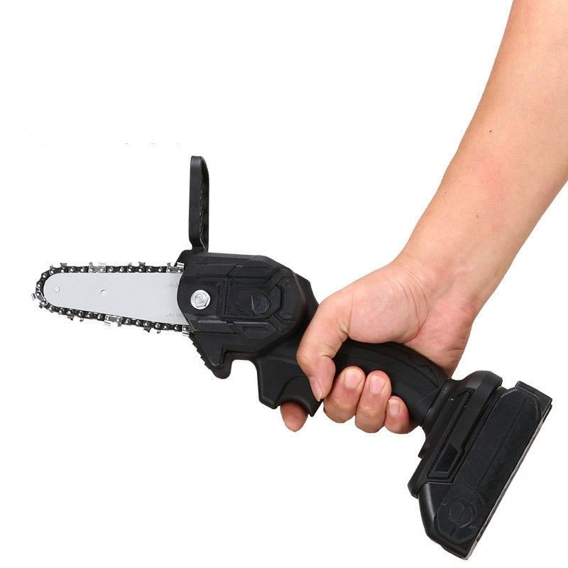 Portable rechargeable chainsaw
