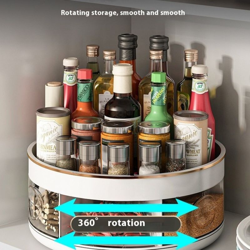 360 rotating spice shelf