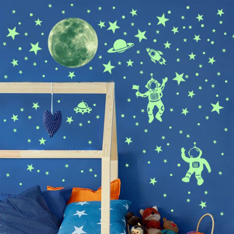 Glow Astronaut Wall Sticker