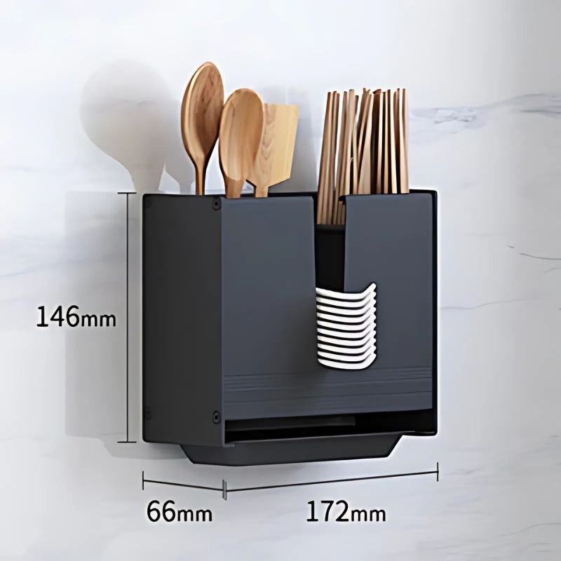 Minimalist Kitchen Wall Shelf – Space Saving Storage Rack