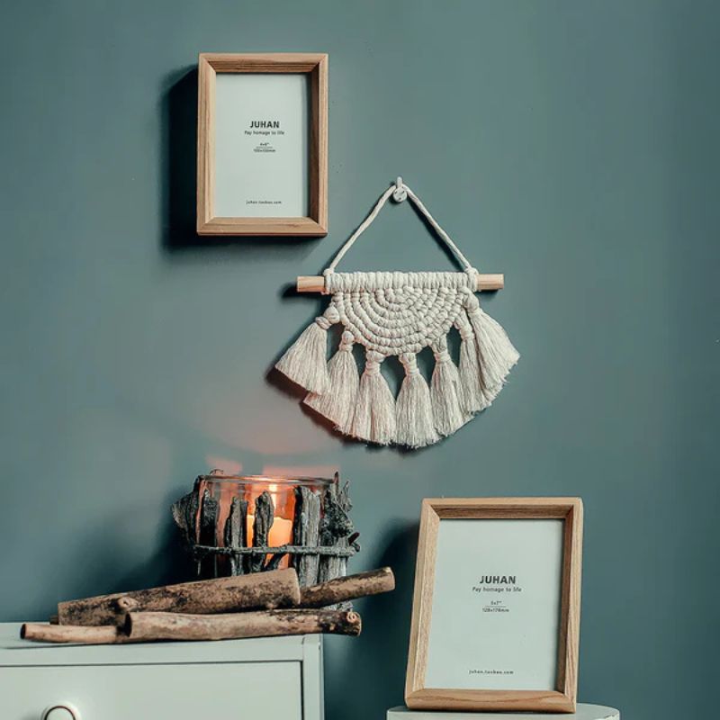 Hand Woven Boho Tapestry – Hanging Wall Decor
