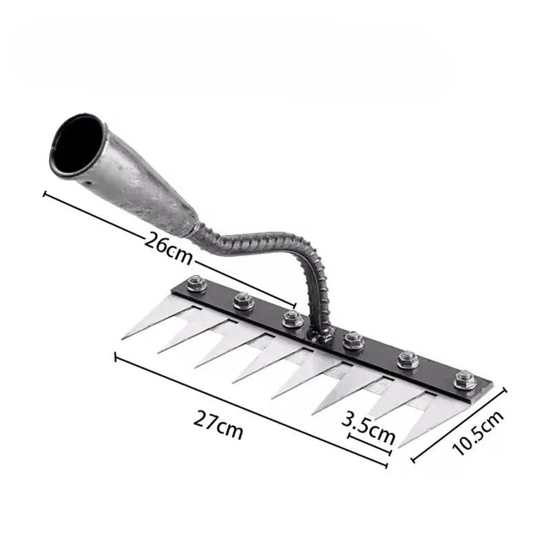 carbon steel rake