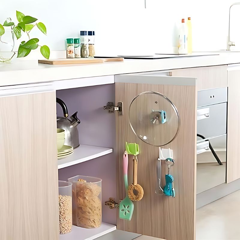 Kitchen wall mounted lid - Mess Free Cooking Helper