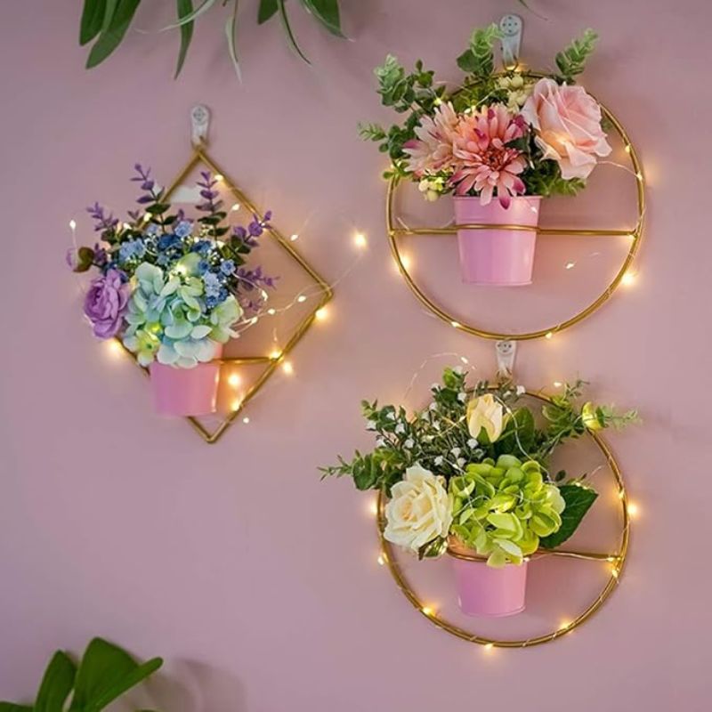 LED Floral Wall Hanging – Bloom & Glow