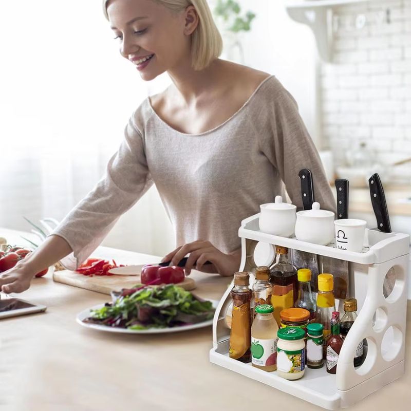 Space Saving Kitchen Storage Rack | Durable & Modern