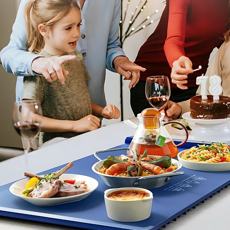 Food Warmer Tray | Adjustable Electric Heating Pad