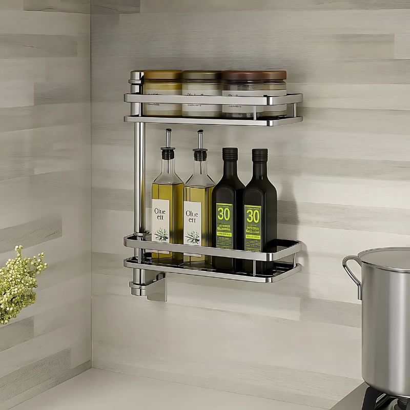 Wall Mounted kitchen shelf - Space Saving Design