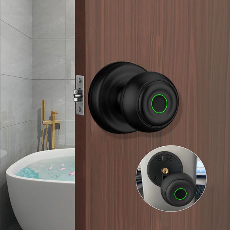 Smart Fingerprint Door Knob - Keyless Biometric Lock