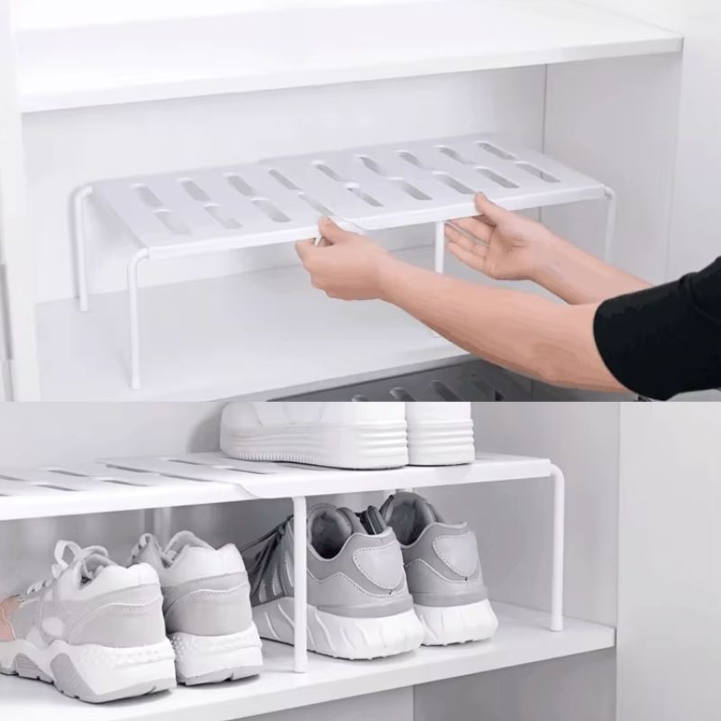 Telescopic Kitchen Rack – Expandable Storage Solution