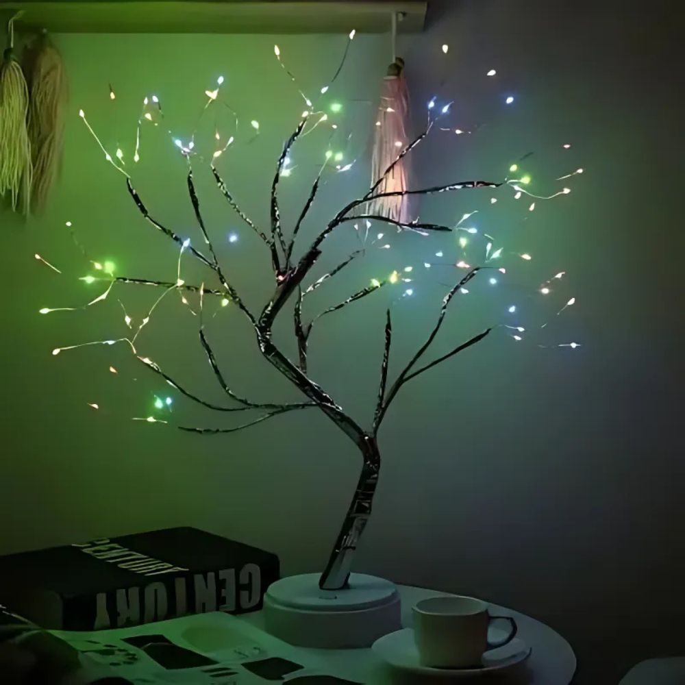 battery operated LED tree