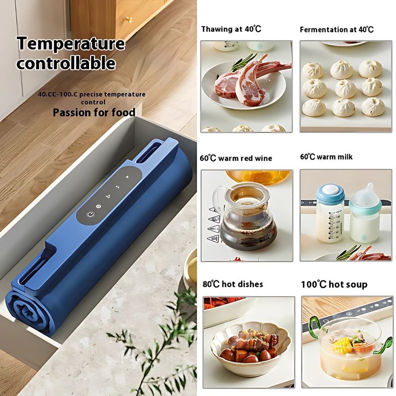 Food Warmer Tray | Adjustable Electric Heating Pad