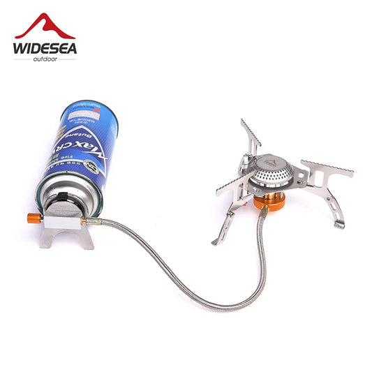 Widesea Camping Gas Stove Outdoor Folding Electronic