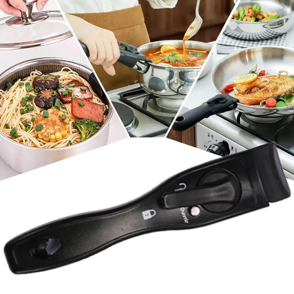 Clip-on pot handle