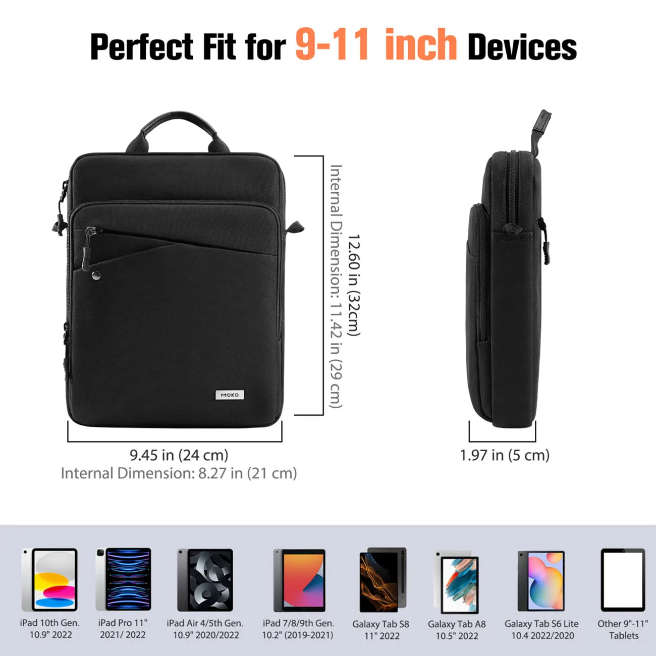 Moko iPad Sleeve Tablet Bag