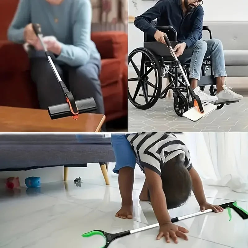 foldable grabber tool