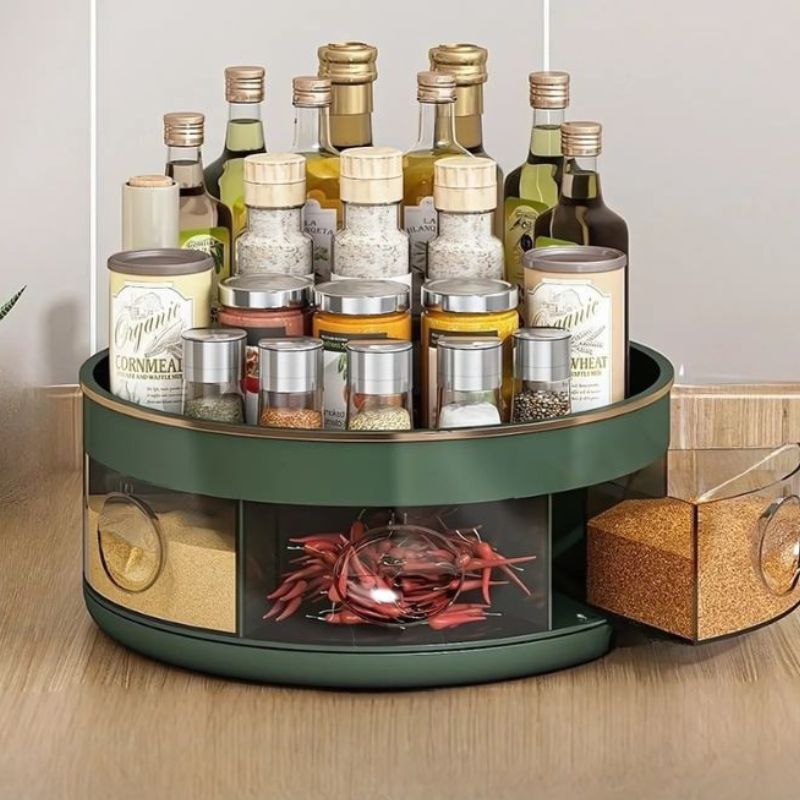 countertop spice carousel