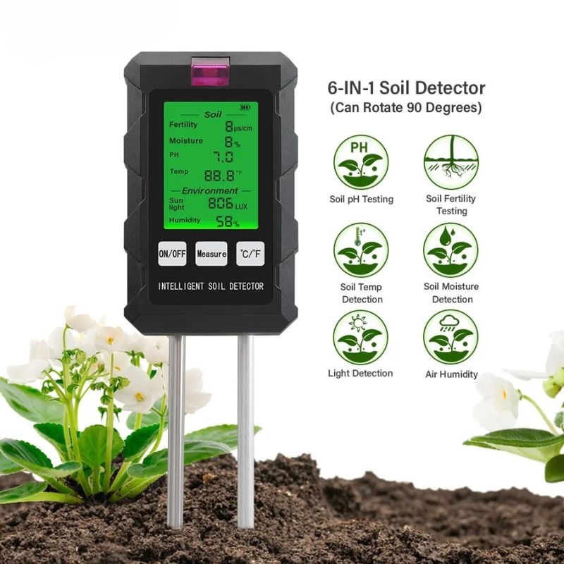 6-in-1 garden monitor