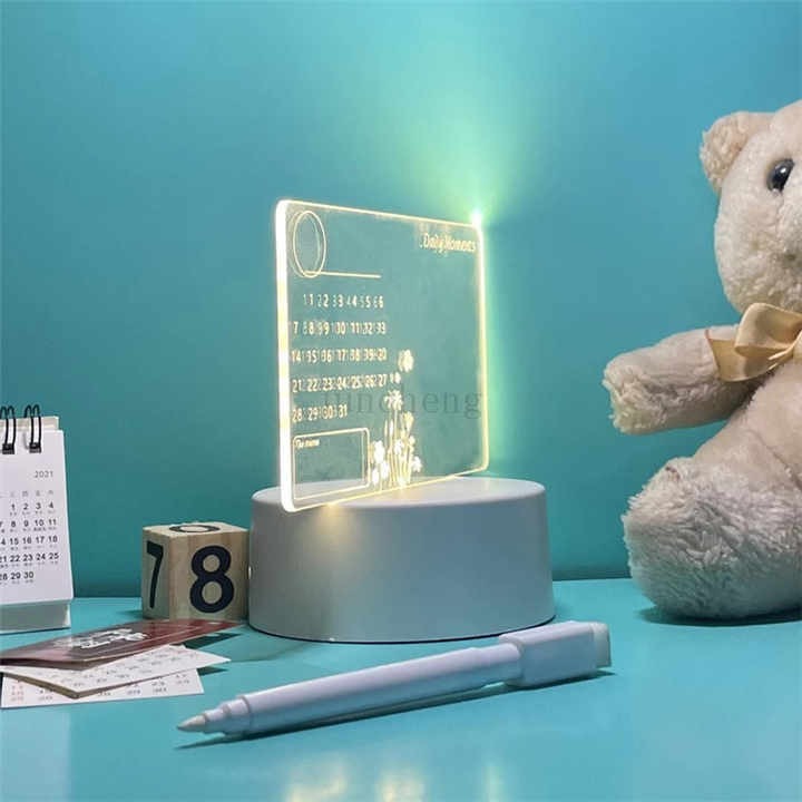 Light up note board
