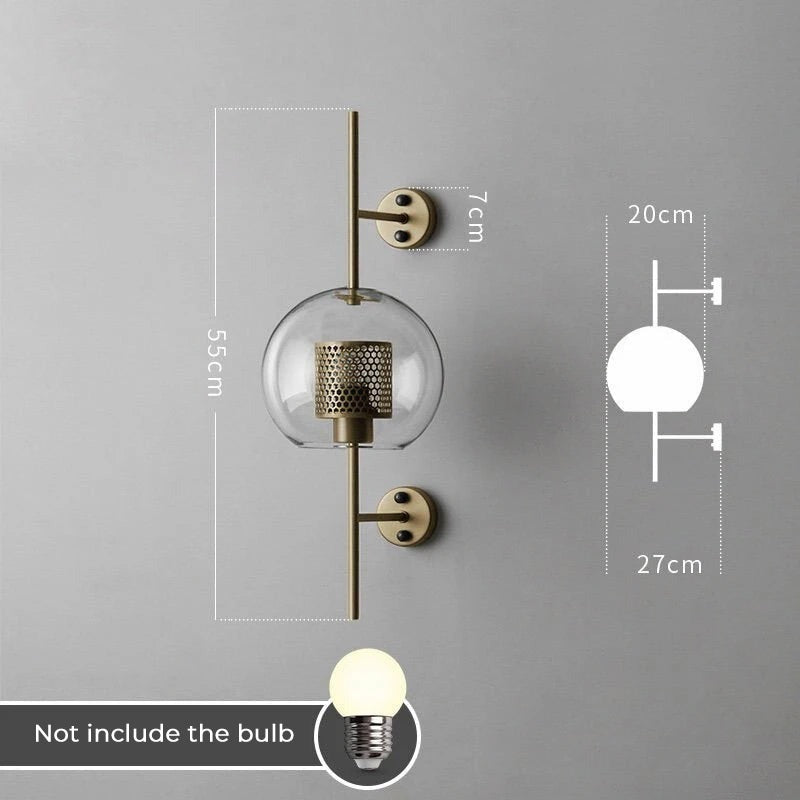 Decorative hallway lighting