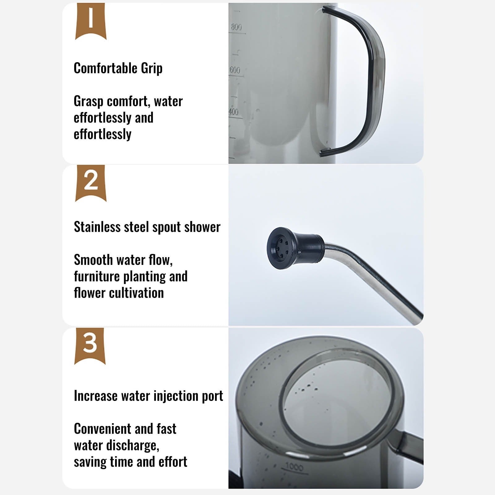 long spout watering can