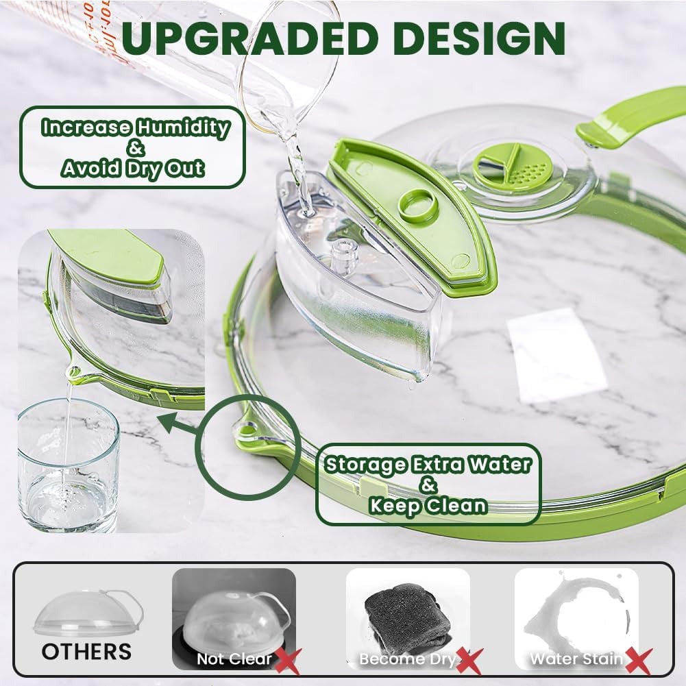 BPA-free microwave cover