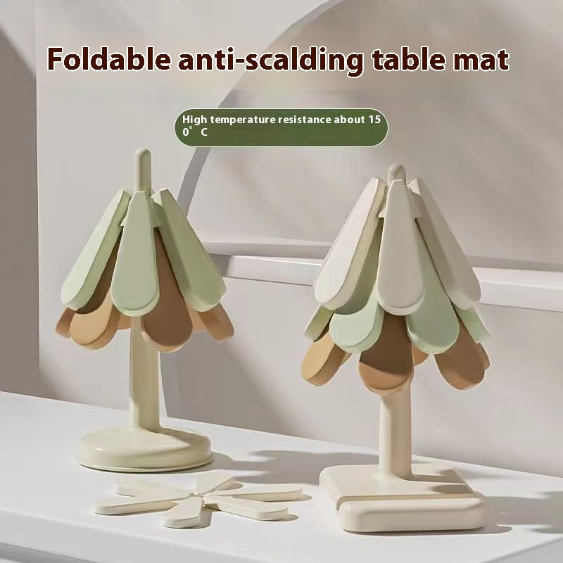 Silicone Heat Resistant Coaster – Stylish Table Protection