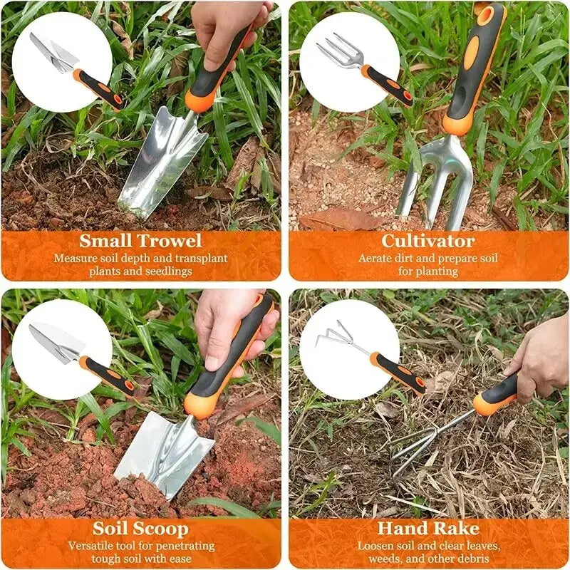 aluminum gardening tools