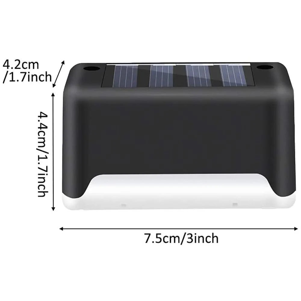Energy-Saving Solar Lights for Stairs & Yards