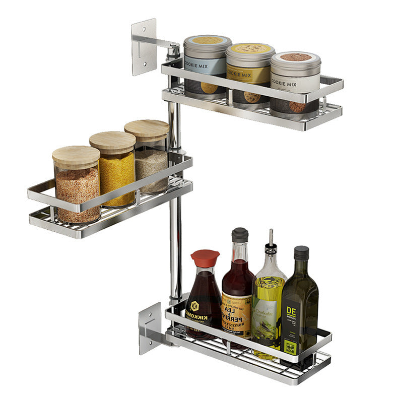 Punch-free kitchen shelf