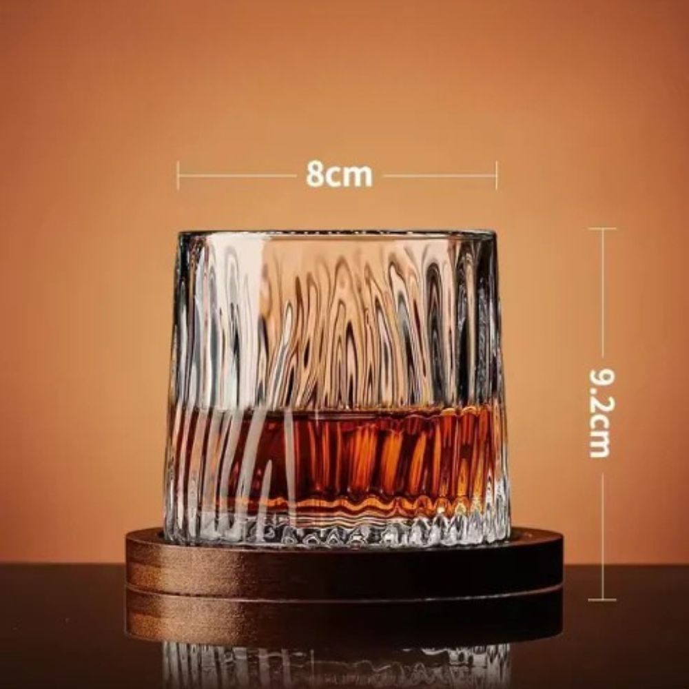 Unique whiskey glass