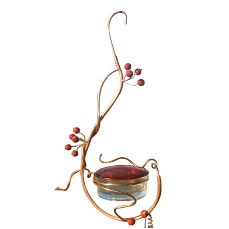 Cranberry Hummingbird Feeder Gardening Supplies