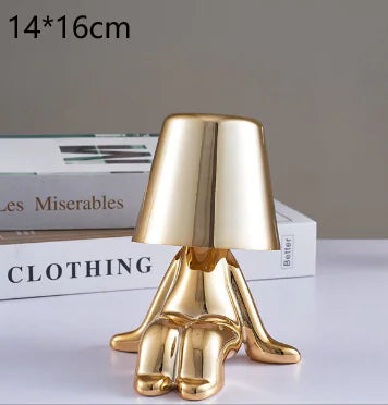 Golden Man Cordless Night Light