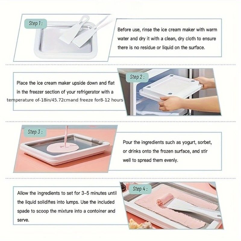 manual ice cream maker

