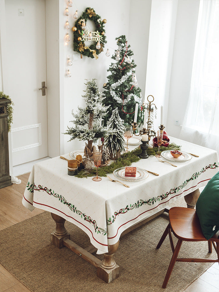 Tablecloth Thickened Rectangular Dining Table