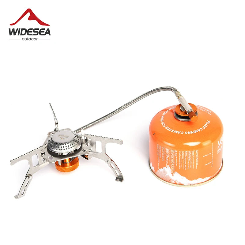 Widesea Camping Gas Stove Outdoor Folding Electronic