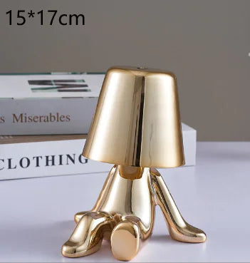 Golden Man Cordless Night Light