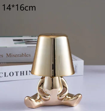 Golden Man Cordless Night Light