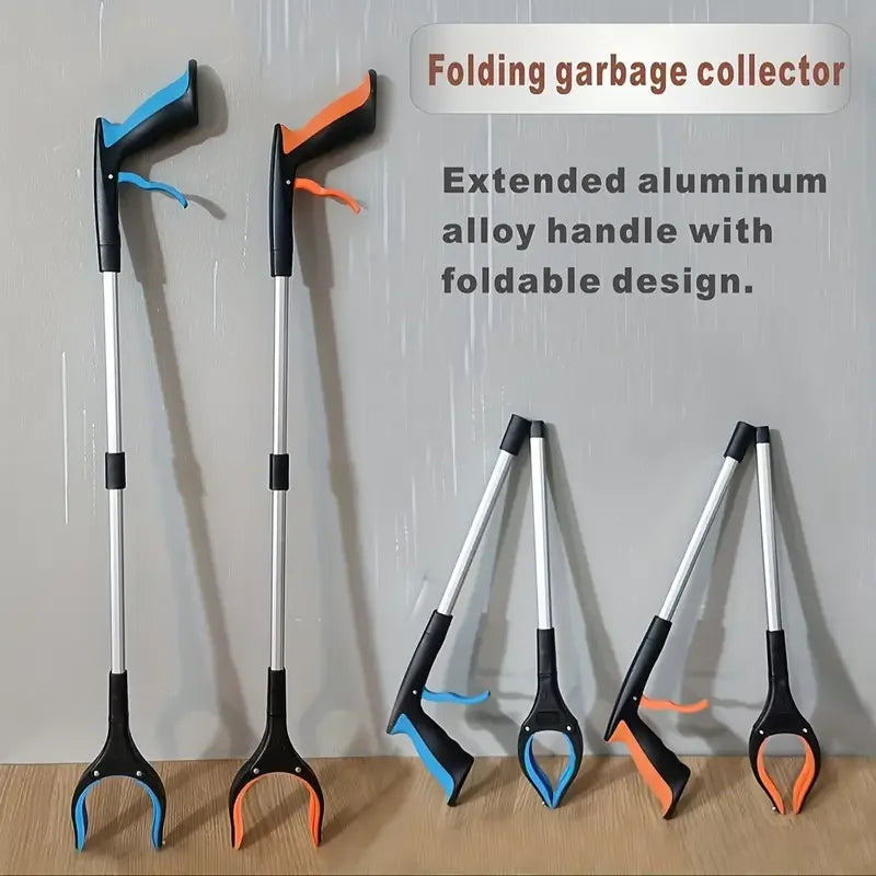 foldable grabber tool