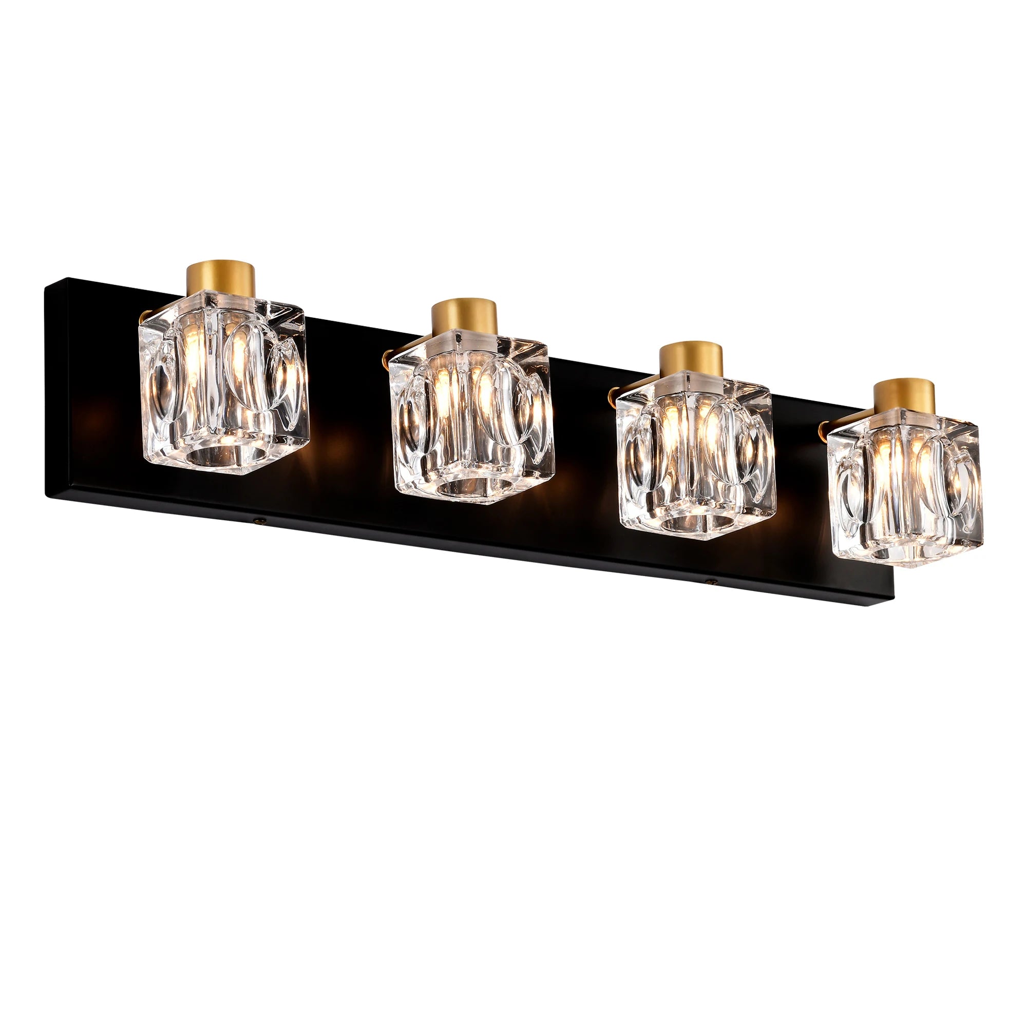 black and gold wall light
