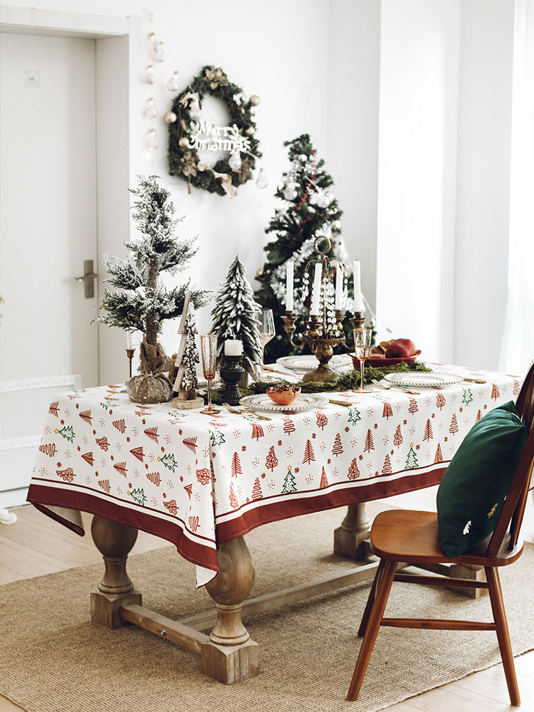 Tablecloth Thickened Rectangular Dining Table