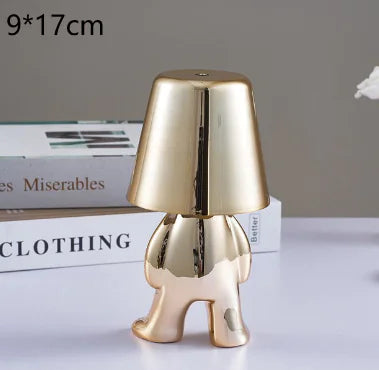 Golden Man Cordless Night Light