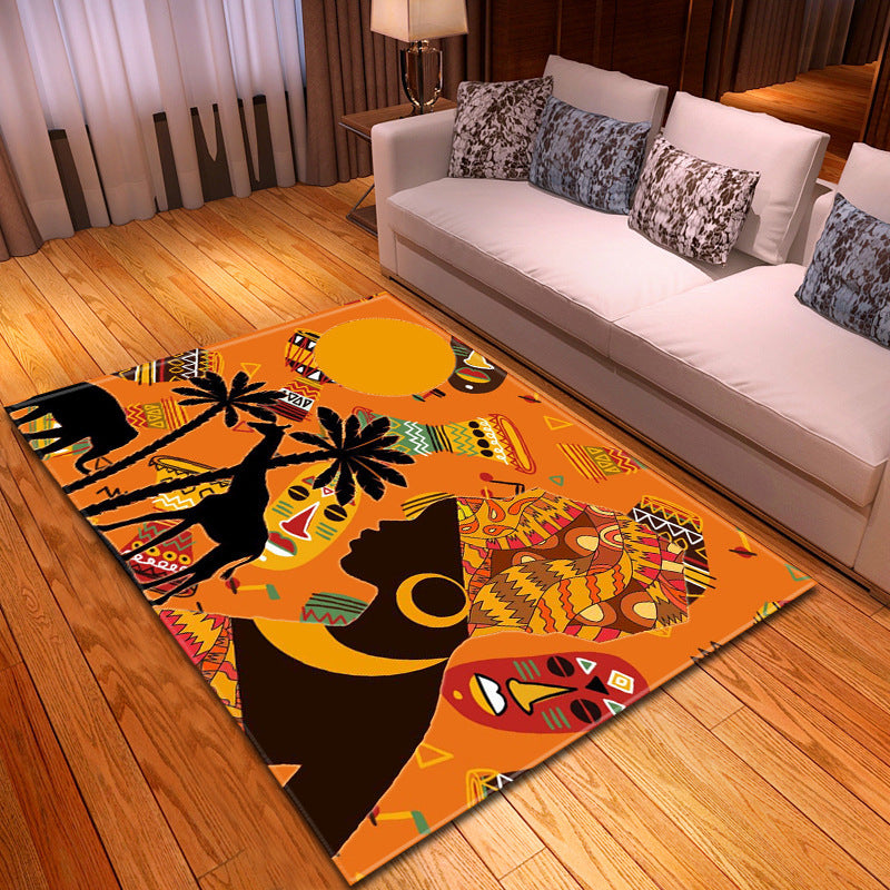 Printed Beauty Bedroom Dining Floor Mat