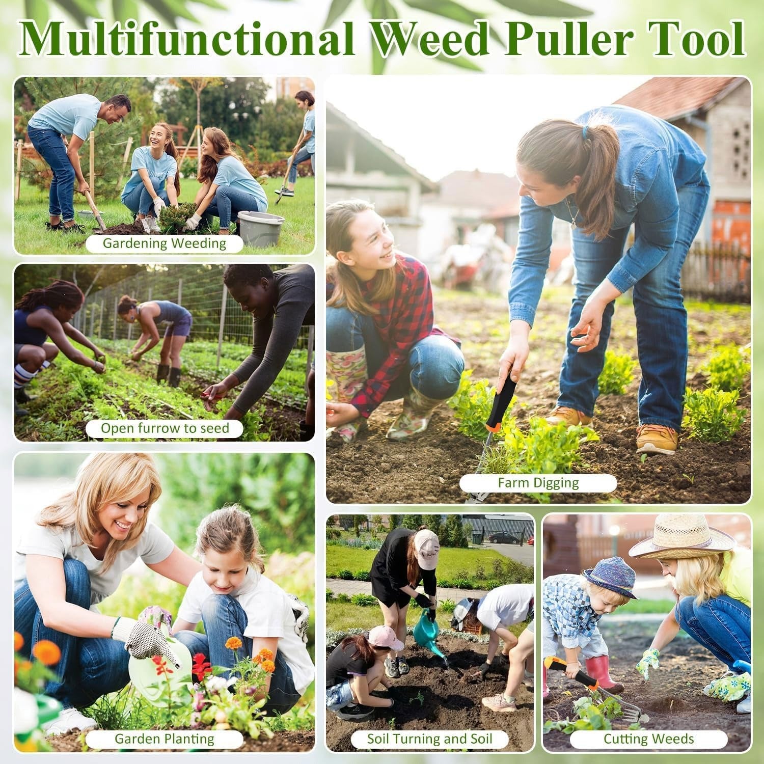 long handle weeding tool