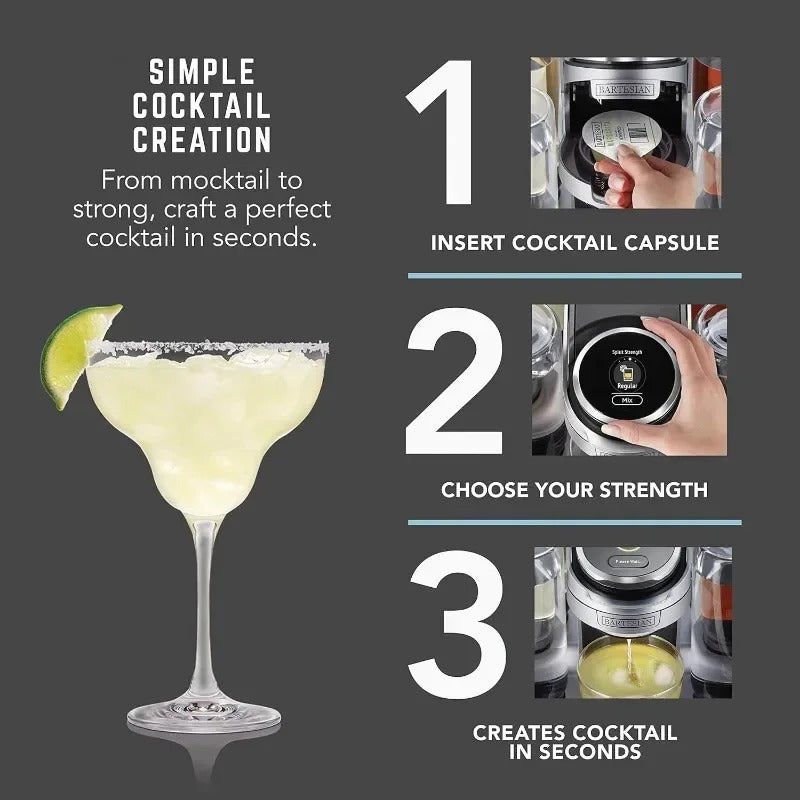 Alcohol pod machine