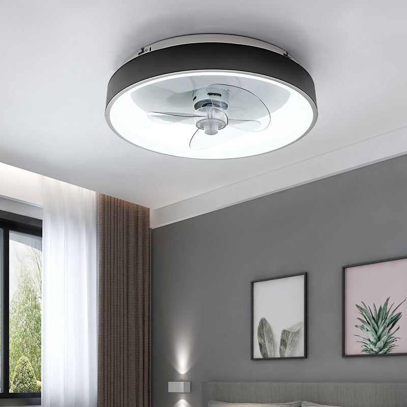 Ceiling Mounted Fan Lamp Post-modern Dining Room